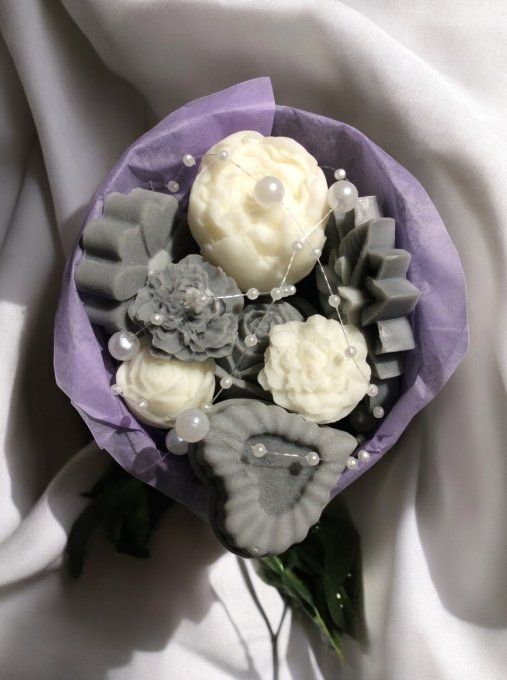 Bouquet parfum Nuances de noir
