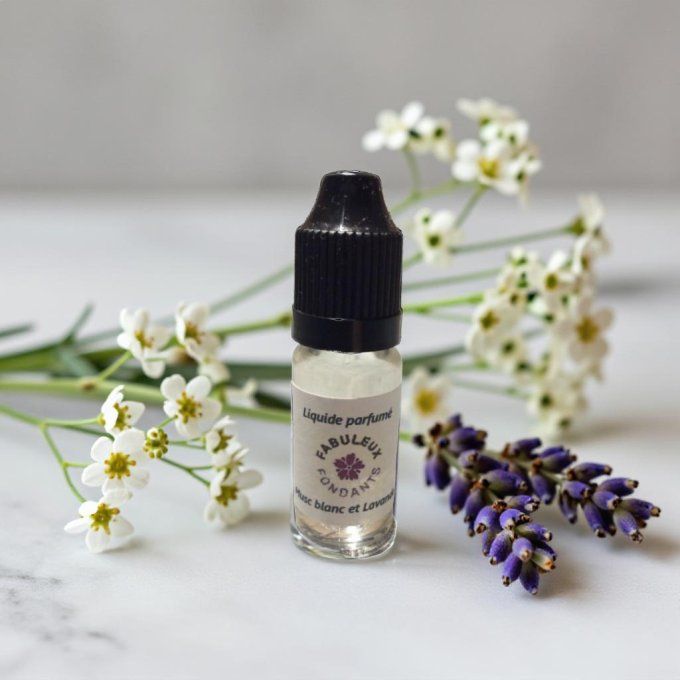 Liquide parfumé Musc blanc et Lavande