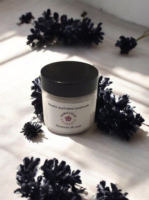 Poudre aspirateur Nuances de noir