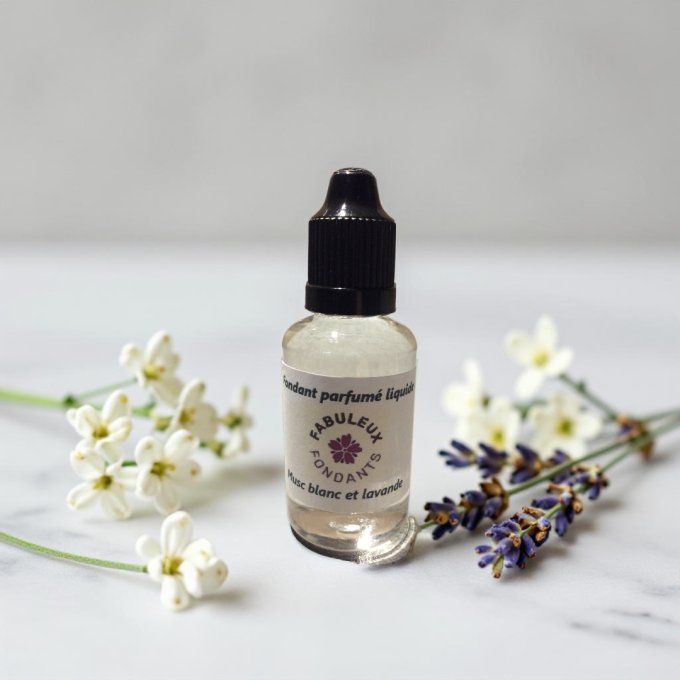 Fondant liquide Musc blanc et Lavande